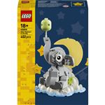 Lego iconic 40814 bebé elefante en el cielo