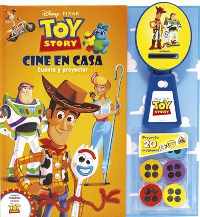 Toy Story. Cine en casa cuento y proyector tapa dura disney. 4 libro de varios 4.