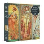 Puzzle Paperblanks Alphonse Mucha Las Estaciones 1000pzs