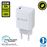 Cargador de pared Muvit USB-C PD 3A 25W Blanco