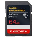Tarjeta de memoria SD SanDisk Extreme PRO 64GB