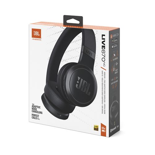 Auriculares Inalámbricos JBL E500BT Negro