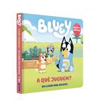 Bluey. Llibre de cartró amb solapes - A què juguem?