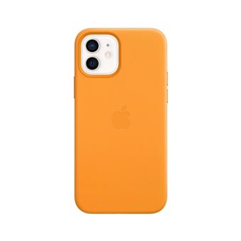 Funda de piel Apple Naranja para iPhone 12/12 Pro