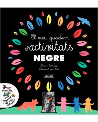 El Meu Quadern dactivitats negre imagina libro de marie fordacq