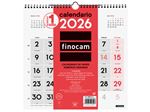 Calendario Pared Números Grandes Finocam Neutro Ene-dic 2026 300x300 Mm Mes Vista Español