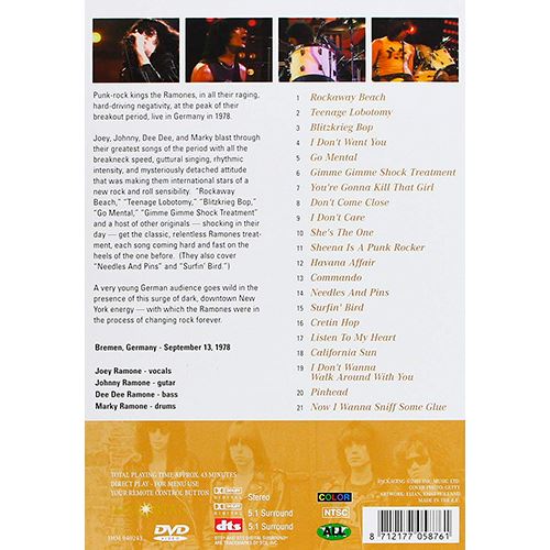 Live in Germany 1978 - DVD - Disco | Fnac