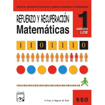 Refuerzo y recuperación. Matemáticas 1 - 1