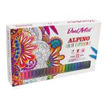 Caja Con 72 Rotuladores De Doble Punta Alpino Color Experience Dual Artist