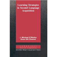 Learning Strategies in Second Language Acquisition