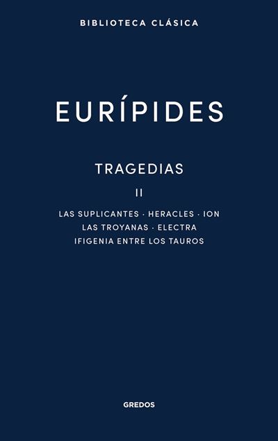 Gredos Tragedias Ii - Eurípides (Autor)