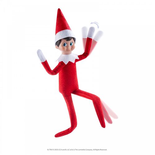 The elf on the shelf: cuento y muñeco articulado elfo niño