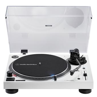 Tocadiscos Bluetooth Audio-Technica AT-LP120XUSB Blanco