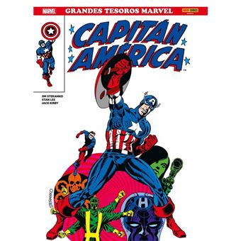 Novelas Graficas Marvel Grandes Tesoros Marvel Capitán América de Jim Steranko