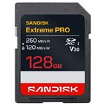 Tarjeta de memoria SD SanDisk Extreme PRO 128GB