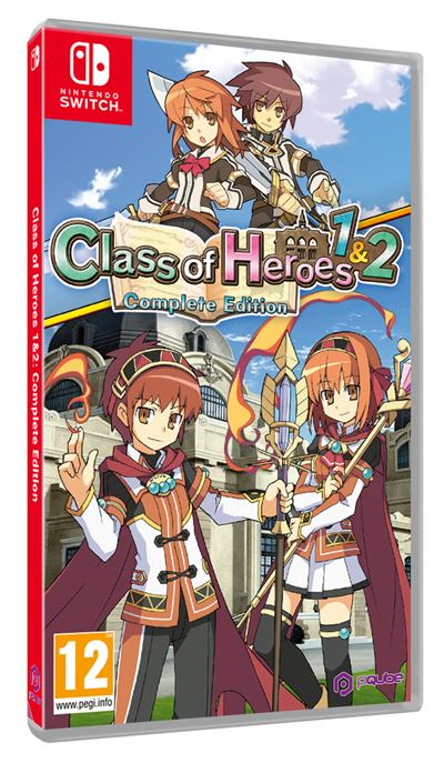 Meridiem Class Of Heroes 1&2 Complete Edition Nintendo Switch