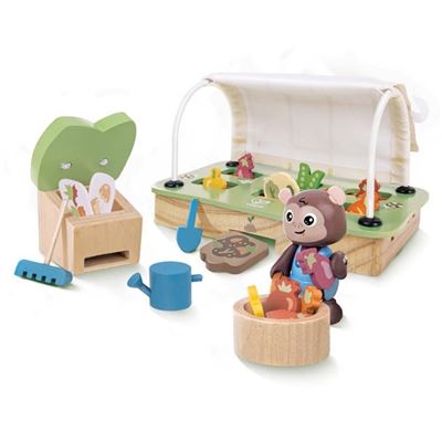 Juego de huerta de madera para cultivar nature et decouvertes