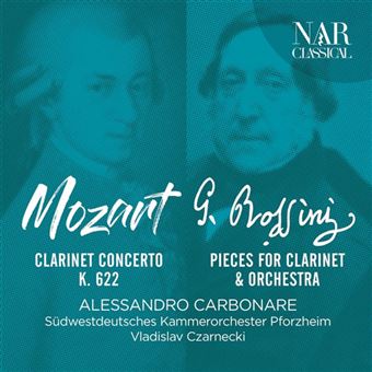Clarinet Concerto K 622 / Rossini - CD