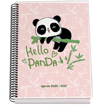 Agenda escolar 2020/2021 Dohe Semana vista A5 panda - 1