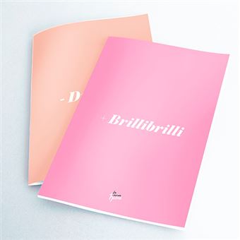 Pack 2 cuadernos cosidos La Vecina Rubia metalizados