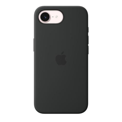 Funda De Silicona Apple Negra Con Magsafe Para Iphone 17e