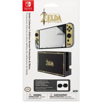 un poco Seguir negocio Pack de personalización Zelda Edición Coleccionista para Nintendo Switch -  Mando consola - Los mejores precios | Fnac
