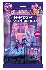 Starter pack k-pop demon hunters álbum y 2 sobres