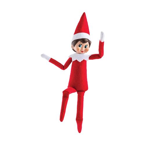 The elf on the shelf: cuento y muñeco articulado elfo niña