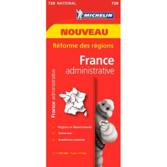 Mapa National: Francia Administrativa 2017