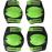 Rodilleras y coderas infantiles Kawasaki Talla M Verde_0