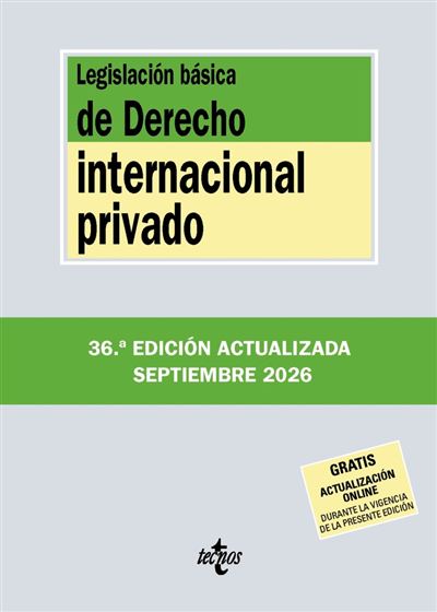 Tecnos Legislación Básica De Derecho Internacional Privado - Varios Autores (Autor)