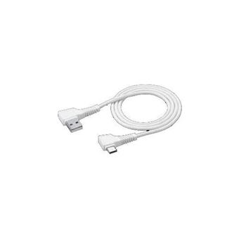 Cable en ángulo Wefix USB-C 1 m Blanco