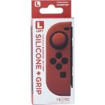 Funda Silicona + Grip Izquierdo Rojo Nintendo Switch