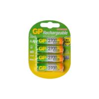 Pack pilas recargables GP 4 x AA 2700 mAh