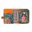 Billetero monedero Gorjuss Autumn Leaves 2 en 1 con cierre cremallera_1