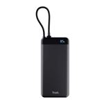 Powerbank Trust Fiera 20000 mAh 2x USB-C Power Delivery Negro
