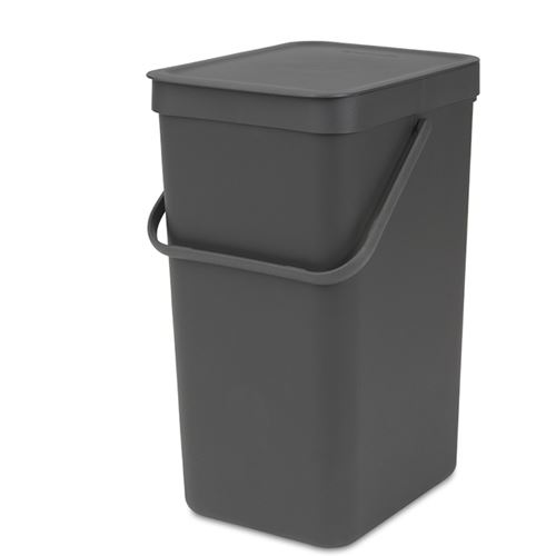 Cubo De Basura Brabantia Sort & Go 16 L Negro