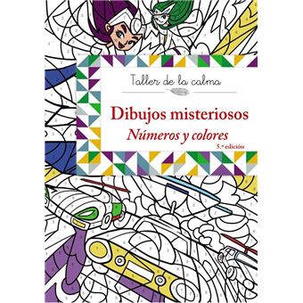 Taller de la calma. Dibujos misteriosos. Números y colores