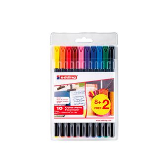 Caja 10 rotuladores Crayola para tela de punta fina - Fieltro - Los mejores  precios