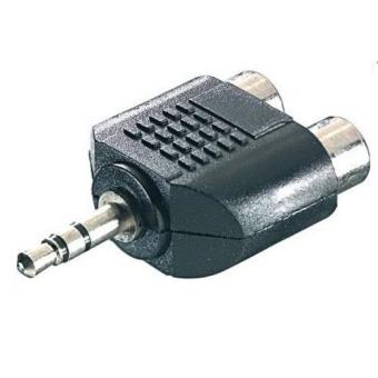 Vivanco Adaptador 2 RCA - 3,5 mm
