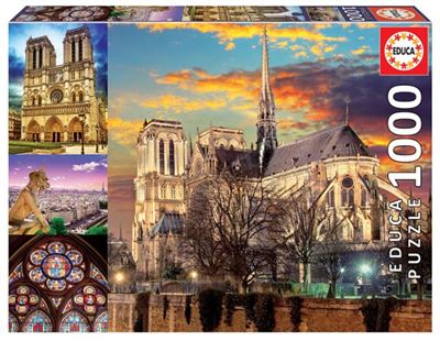 Puzzle Educa 1000 collage de notre dame edad 12