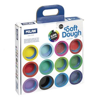 Maletín 16 botes Milan Soft Dough pasta blanda 30 gr - Para decorar - Los  mejores precios | Fnac