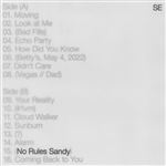No Rules Sandy - Vinilo