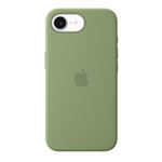 Funda de silicona Apple Musgo claro con MagSafe para iPhone 17e