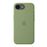 Funda de silicona Apple Musgo claro con MagSafe para iPhone 17e