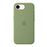 Funda de silicona Apple Musgo claro con MagSafe para iPhone 17e