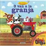 3 van a la granja