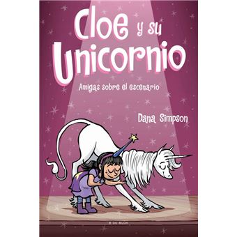 Cloe y su unicornio 7-amigas sobre