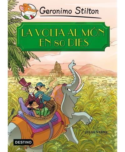 La volta al món en 80 dies - Gerónimo Stilton · 5% de descuento | Fnac