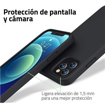 Funda 4-ok Protek + Protector de pantalla Cristal templado para iPhone 15  Plus - Funda para teléfono móvil